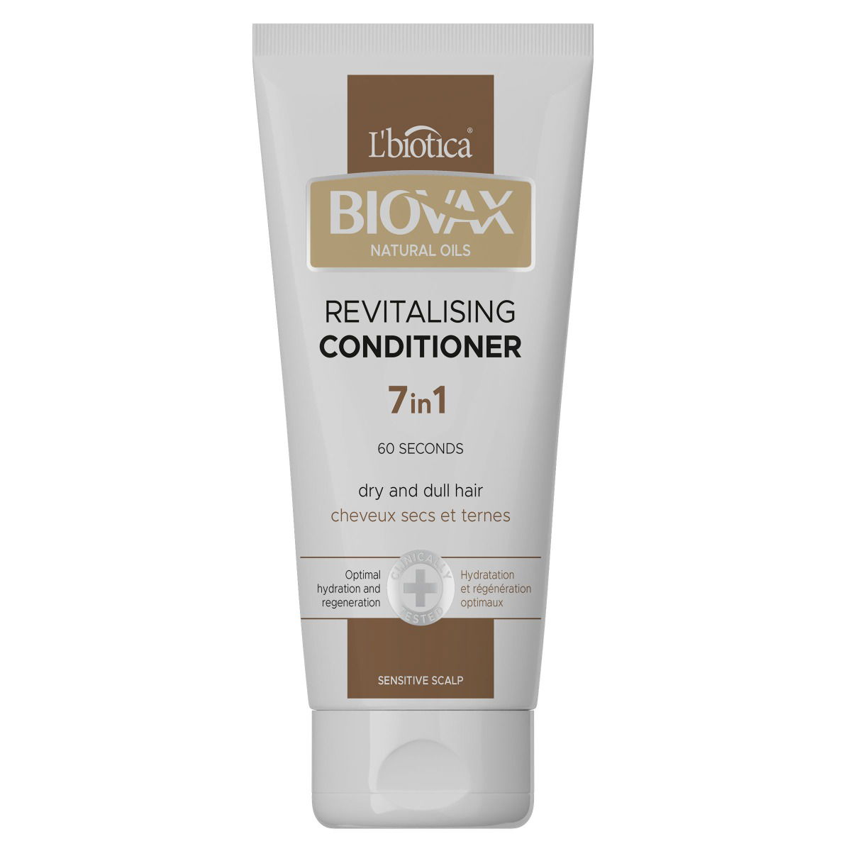 Balsam revitalizant 7 in 1 60 secunde Natural Oils, 200ml, Biovax