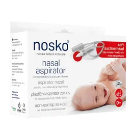 Aspirator nazal cu cap moale de silicon, Nosko