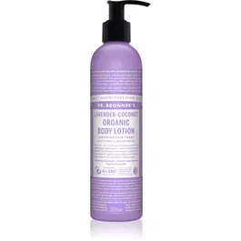 Dr. Bronner’s Lavender & Coconut lapte de corp intens hrănitor pentru piele normala si uscata 240 ml