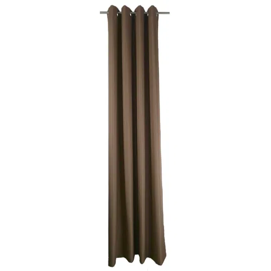 Draperie Valletta 5519, 100% poliester, maro, 145 x 245 cm