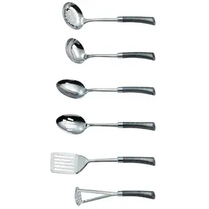 Set 7 ustensile pentru bucatarie Zokura Z1023 (Inox)