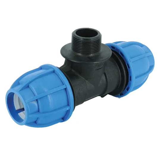 Teu rapid PE Filbo, filet exterior, 40 mm x 1-1/4 inch