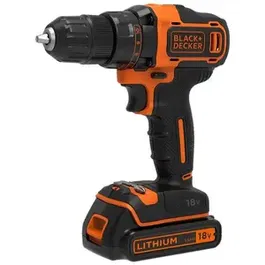 Masina de gaurit si insurubat cu acumulator Black&Decker BDCDD186KB-QW, 2 acumulatori, 18 V, 1.5 Ah, cutie