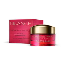 Crema de zi pentru ten normal Anti-Ageing, 50ml, Nuance