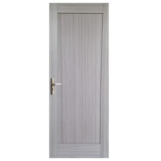 Usa interior plina Pamate U-84, reversibila, MDF, gri, toc 10 cm, 200 x 80 x 3.8 cm