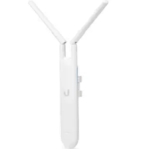 Access Point Wireless Ubiquiti UAP-AC-M, Gigabit, Dual Band, 1167 Mbps, 2 Antene externe (Alb)
