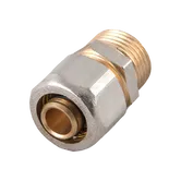 Racord pentru teava multistrat, alama, filet exterior, 16 mm x 1/2 inch