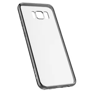 Husa Protectie Spate Devia Glitter Soft DVGLTSFG955GB pentru Samsung Galaxy S8 Plus (Negru)