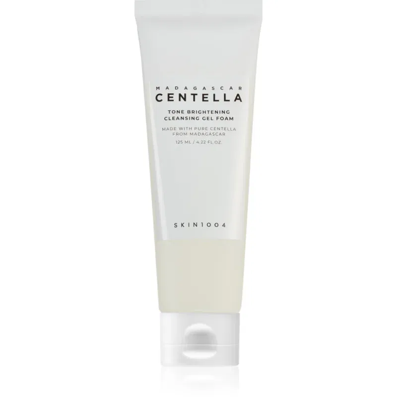 SKIN1004 Madagascar Centella Tone Brightening Cleansing Gel Foam gel de curatare spumant pentru luminozitate si hidratare 125 ml