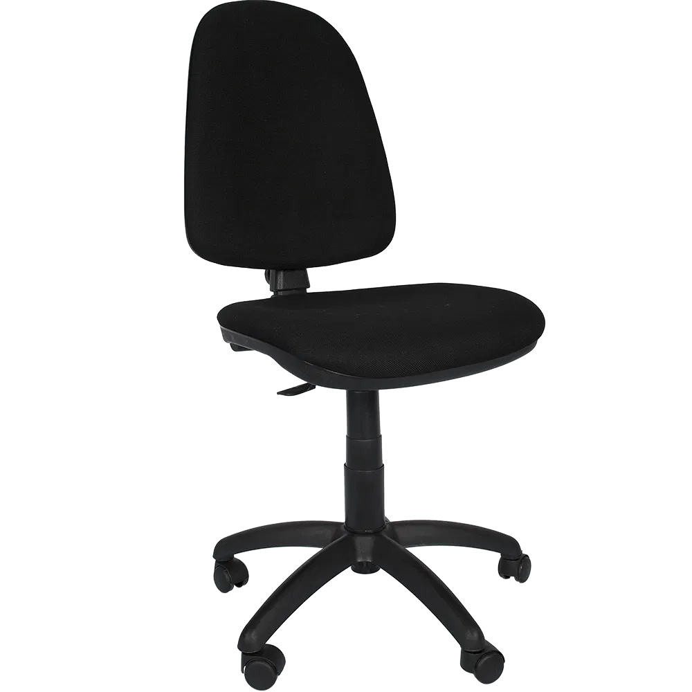 Scaun birou ergonomic negru Antares Golf C11, tapiterie textil, rotativ, reglabil pe inaltime, 99 - 115 cm