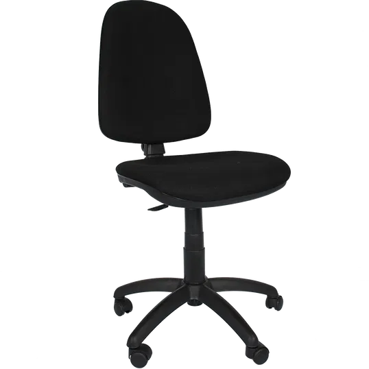 Scaun birou ergonomic negru Antares Golf C11, tapiterie textil, rotativ, reglabil pe inaltime, 99 - 115 cm