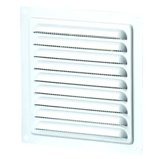 Grila metalica Vents, aluminiu, alb, 300 x 284 mm