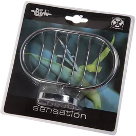 Savoniera dus Bisk Sensation, crom, 6 x 14,5 x 11,5 cm