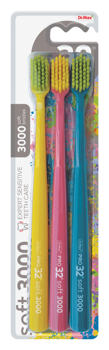 Pro32 Periuta de dinti 3000, 3 bucati