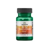 Vitamin B12 Methylcobalamin 2500 mcg, 60 tablete - Swanson