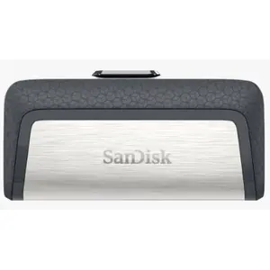 Stick USB Sandisk Ultra Dual Drive, 128GB, USB Type C (Gri/Negru)