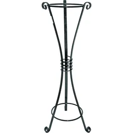 Suport tip amfora, inaltime 80 cm, fier forjat, negru