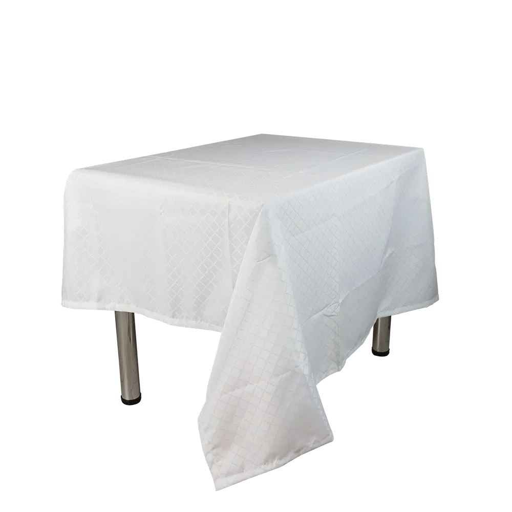 Fata de masa Rovitex Kerpen, alb, 140 x 140 cm