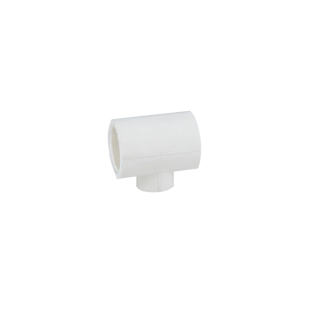 Teu redus PPR 40 mm Supratherm, 25 x 40 mm, filet interior, alb