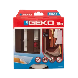 Garnitura adeziva pentru mobila Geko Guard, transparent, 10 mm