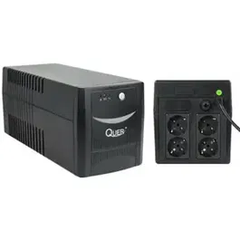UPS Quer Micropower, 1000VA/600W, 4 x Schuko (Negru)