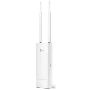 Access Point Wireless TP-LINK EAP110-Outdoor, Pentru exterior, 300 Mbps, 2 Antene externe (Alb)