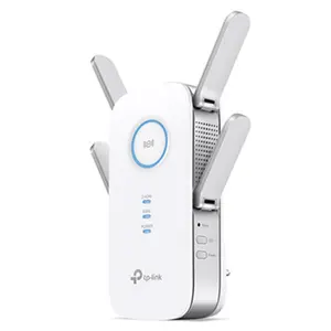 Range Extender Wireless TP-LINK RE650, Gigabit, Dual Band, 2600 Mbps, 4 Antene externe (Alb)