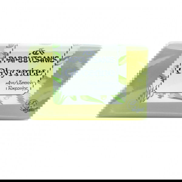 Sapun glicerina verde, 125g, Papoutsanis