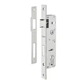 Broasca usa intrare, ingropata, contraplaca inox, argintiu, 30 x 85 mm