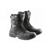 Ghete de protectie SRC WETTER, inalte, piele bovine, marimea 44