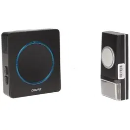 Sonerie wireless cu baterii Orno OR-DB-YK-118, distanta de lucru 100 m, 90 db (Negru)
