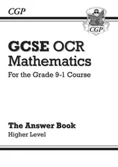 GCSE Maths OCR Answers for Workbook: Higher, Paperback - CGP Books
