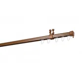 Sina U pentru perdea, metal, cires, 310 cm
