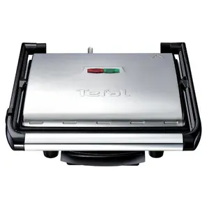 Gratar electric Tefal Panini GC241D38, 2000W (Inox)