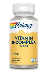 B-Complex 100 mg Solaray, 50 capsule, Secom