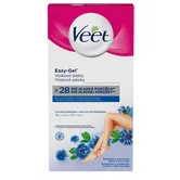 Benzi depilatoare pentru corp piele sensibila, 12 bucati 2 servetele, Veet