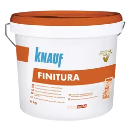 Glet extrafin de finisare gata preparat, pentru interior, Knauf Finitura, 6 kg