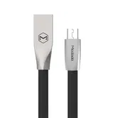 Cablu de date Mcdodo Zn-Link CA-1254, MicroUSB, 1.5 m, 2.4 A (Negru/Argintiu)