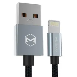 Cablu de date Mcdodo Bell MFI, Lightning, 1.2m (Gri)