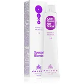 Kallos KJMN Professional Cream Hair Colour Keratin & Argan Oil culoare par culoare 12.013 Special Ultra Beige Blond 100 ml