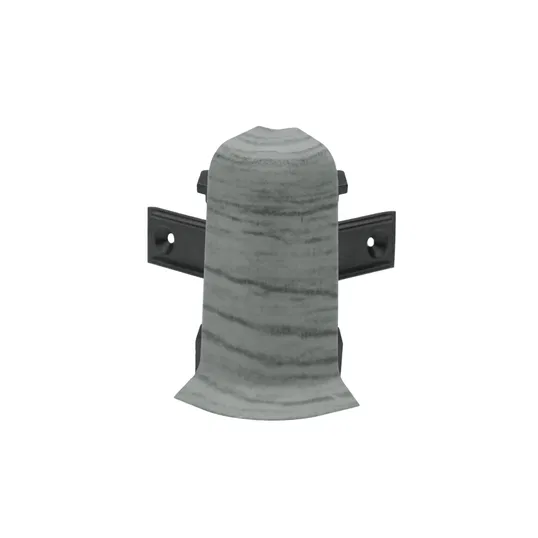 Colt exterior plinta parchet SET 10456 Iuno, PVC, adancime 22.5 mm, 2 bucati/set
