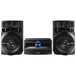 Sistem Audio Panasonic SC-UX102E-K, 300 W, Bluetooth (Negru)