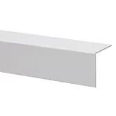 Profil colt L Set Prod din PVC tare, alb, 2,75 m