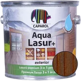 Lazura pentru lemn de exterior Caparol Aqua Lasur +, palisandru, 2,5 l