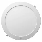 Aplica LED Hepol plastic, 24 W, temperatura ajustabila, alb, forma rotunda, senzor IP20, 300 mm