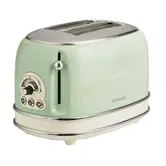 Prajitor de paine Ariete 0155CR/GR, 810 W, 2 Felii (Verde)