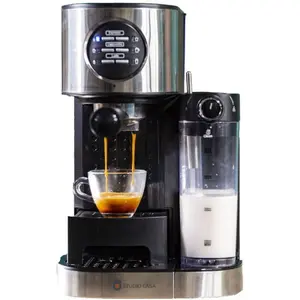 Espressor cu pompa Studio Casa SC509, 15 Bari, 1.2 L (Negru/Argintiu)