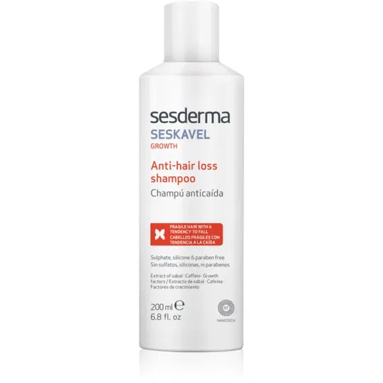 Sesderma Seskavel Growth sampon pentru cresterea parului impotriva caderii parului 200 ml