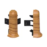 Set colt exterior plinta parchet Set, stejar Sutter 6012, PVC, 52 x 22.5 mm, 4 bucati/set
