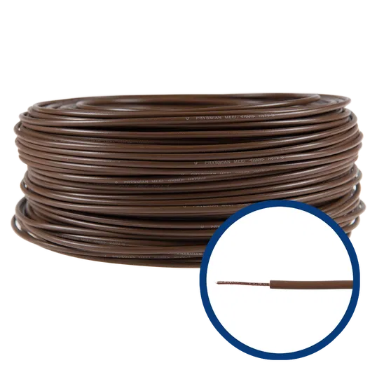 Cablu FY(H07V-U) 1x10 mm, maro